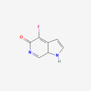 4-Fluoro-1,7a-dihydropyrrolo[2,3-c]pyridin-5-one