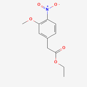 (3-Methoxy-4-nitrophenyl)acetic acid ethyl ester