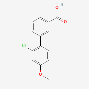 2'-Chloro-4'-methoxy-[1,1'-biphenyl]-3-carboxylic acid