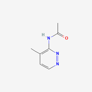 molecular formula C7H9N3O B597739 N-(4-methylpyridazin-3-yl)acetamide CAS No. 1314406-37-5