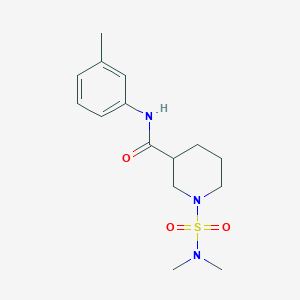 1-[(dimethylamino)sulfonyl]-N-(3-methylphenyl)-3-piperidinecarboxamide