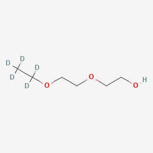 molecular formula C6H14O3 B597804 Diethyleneglycol monoethyl-d5 ether CAS No. 1219804-11-1