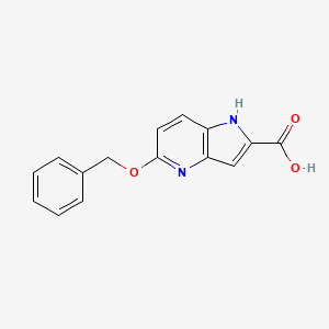 5-(Benzyloxy)-1H-pyrrolo[3,2-b]pyridine-2-carboxylic acid