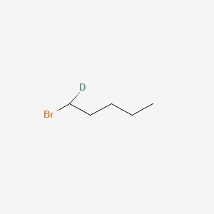 molecular formula C5H11Br B597869 1-溴代戊烷-1-d1 CAS No. 148404-92-6