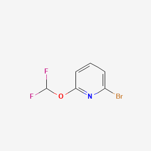 B597876 2-Bromo-6-(difluoromethoxy)pyridine CAS No. 1214345-40-0