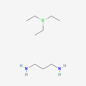 molecular formula C9H25BN2 B597932 Triethylborane-1,3-diaminopropane CAS No. 148861-07-8