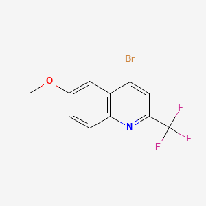 4-Bromo-6-methoxy-2-(trifluoromethyl)quinoline