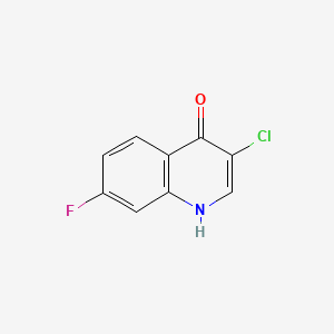 3-Chloro-7-fluoroquinolin-4(1H)-one