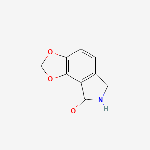 B598003 6H-[1,3]dioxolo[4,5-e]isoindol-8(7H)-one CAS No. 18550-46-4