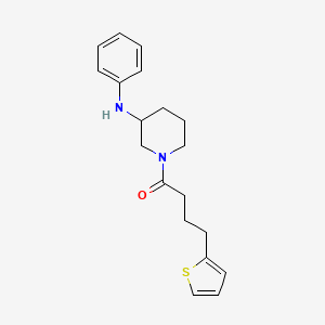 N-phenyl-1-[4-(2-thienyl)butanoyl]-3-piperidinamine