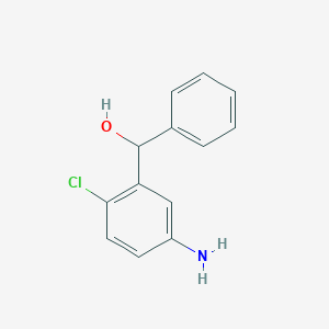 (5-amino-2-chlorophenyl)(phenyl)methanol