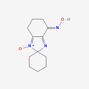 6,7-dihydrospiro[benzimidazole-2,1'-cyclohexan]-4(5H)-one oxime 1-oxide