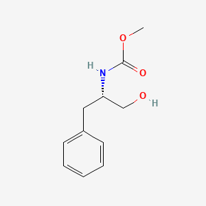 (S)-Methyl (1-hydroxy-3-phenylpropan-2-yl)carbamate