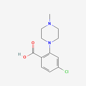 4-Chloro-2-(4-methyl-1-piperazinyl)benzoic acid