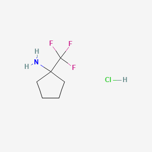 1-(Trifluoromethyl)cyclopentanamine hydrochloride