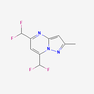 5,7-bis(difluoromethyl)-2-methylpyrazolo[1,5-a]pyrimidine