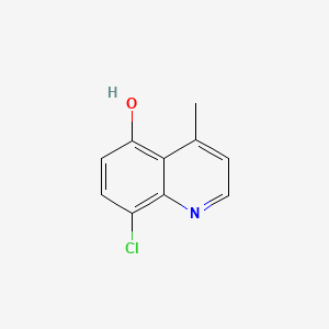 B598097 8-Chloro-4-methylquinolin-5-ol CAS No. 16026-78-1
