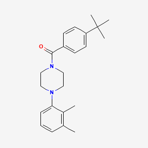 [4-(TERT-BUTYL)PHENYL][4-(2,3-DIMETHYLPHENYL)PIPERAZINO]METHANONE