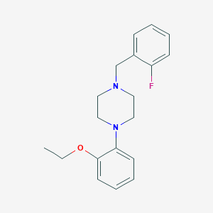 1-(2-ethoxyphenyl)-4-(2-fluorobenzyl)piperazine