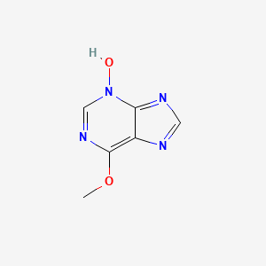 molecular formula C6H6N4O2 B598113 6-Methoxy-3H-purin-3-ol CAS No. 19039-46-4