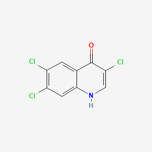 3,6,7-Trichloroquinolin-4(1H)-one