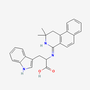 N-(2,2-dimethyl-1,2-dihydrobenzo[f]isoquinolin-4-yl)tryptophan