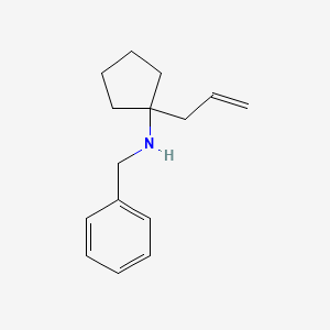 Benzenemethanamine, N-[1-(2-propenyl)cyclopentyl]-