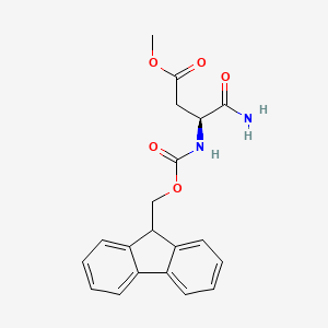 (S)-3-(9H-Fluoren-9-ylmethoxycarbonylamino)succinamic acid methyl ester