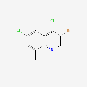 3-Bromo-4,6-dichloro-8-methylquinoline