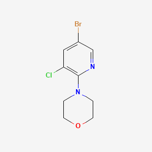 4-(5-Bromo-3-chloropyridin-2-YL)morpholine