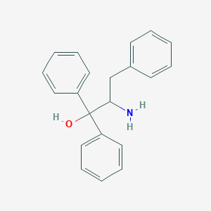 2-Amino-1,1,3-triphenylpropan-1-ol