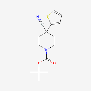 1-N-Boc-4-(2-thienyl)piperidine-4-carbonitrile