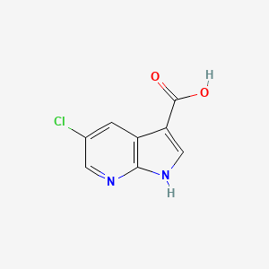 5-Chloro-1H-pyrrolo[2,3-b]pyridine-3-carboxylic acid