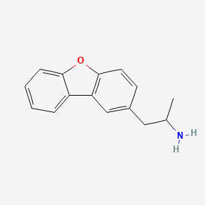 molecular formula C15H15NO B5981661 (2-dibenzo[b,d]furan-2-yl-1-methylethyl)amine 