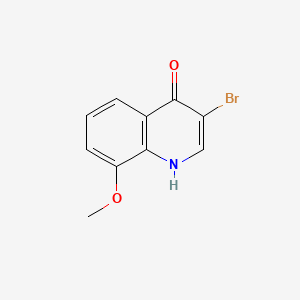 3-Bromo-4-hydroxy-8-methoxyquinoline
