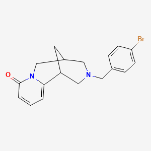 11-(4-bromobenzyl)-7,11-diazatricyclo[7.3.1.0~2,7~]trideca-2,4-dien-6-one