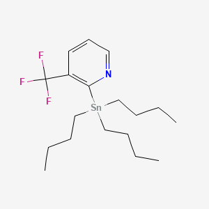 2-(Tributylstannyl)-3-(trifluoromethyl)pyridine