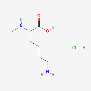 molecular formula C7H17ClN2O2 B598229 N-alpha-Methyl-L-lysine hydrochloride CAS No. 14000-28-3