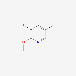 3-Iodo-2-methoxy-5-methylpyridine