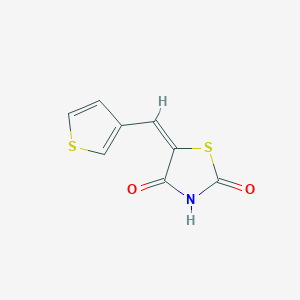 5-(3-thienylmethylene)-1,3-thiazolidine-2,4-dione