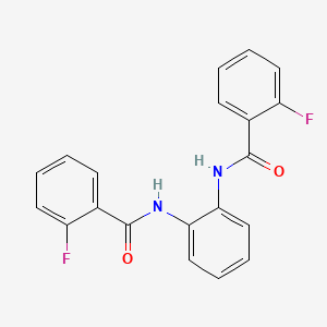 N,N'-1,2-phenylenebis(2-fluorobenzamide)