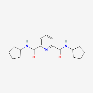 N,N'-dicyclopentyl-2,6-pyridinedicarboxamide