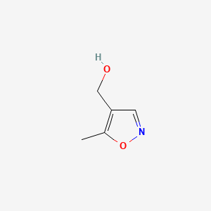 molecular formula C5H7NO2 B598313 (5-Methylisoxazol-4-yl)methanol CAS No. 100367-49-5