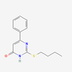 2-(butylthio)-6-phenyl-4(3H)-pyrimidinone