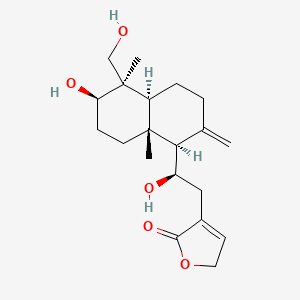 molecular formula C20H30O5 B598362 14-脱氧-11-羟基穿心莲内酯 CAS No. 160242-09-1