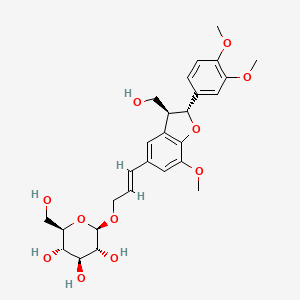 molecular formula C27H34O11 B598365 Longifloroside A CAS No. 175556-08-8