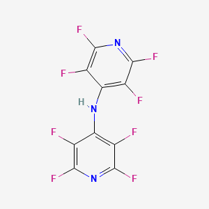 2,3,5,6-tetrafluoro-N-(2,3,5,6-tetrafluoro-4-pyridinyl)-4-pyridinamine