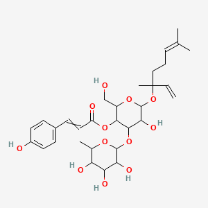 molecular formula C31H44O12 B598383 脂肽 B-III CAS No. 157085-48-8