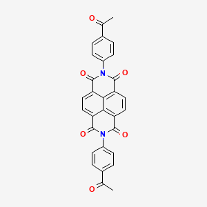 2,7-bis(4-acetylphenyl)benzo[lmn]-3,8-phenanthroline-1,3,6,8(2H,7H)-tetrone