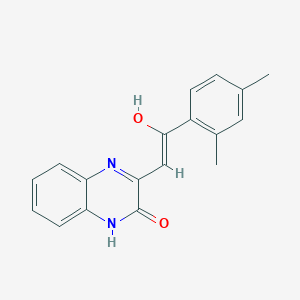 3-[2-(2,4-dimethylphenyl)-2-oxoethylidene]-3,4-dihydro-2(1H)-quinoxalinone